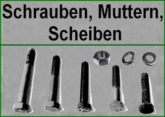 Schrauben, Muttern, Scheiben (RuKo)